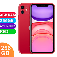 Apple iPhone 11 (256GB, Red) Australian Stock - As New