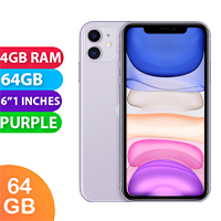 Apple iPhone 11 Australian Stock (64GB, Purple) - As New