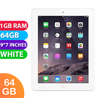Apple iPad 4 Wifi (64GB, White) - Grade (Excellent)