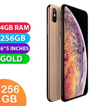 Apple iPhone XS Max (256GB, Gold) - Grade (Excellent)