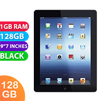 Apple iPad 4 Cellular (128GB, Black) Grade (Excellent)