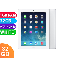 Apple iPad 4 32GB Wifi + Cellular White - Grade (Excellent)
