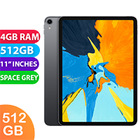 Apple iPad PRO 11" Cellular (512GB, Space Grey) Australian Stock - As New