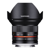New Samyang 12mm f/2.0 NCS CS Black Lens for Fuji X (1 YEAR AU WARRANTY + PRIORITY DELIVERY)